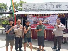 Polsek Rumbai Jaga Kamtibmas Jelang Pilkada 2024 Gelar Cooling System dan Sambang Masyarakat